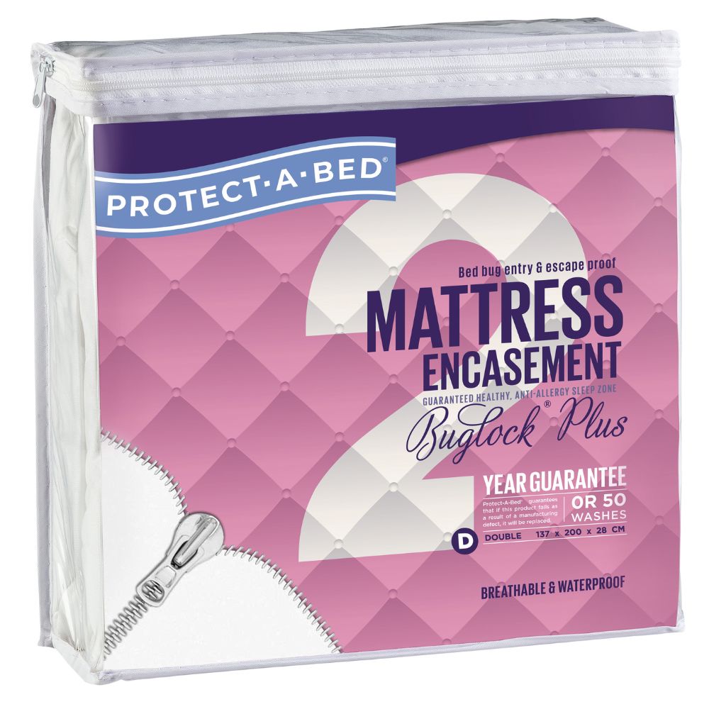Buglock Plus 28cm depth Mattress Encasement