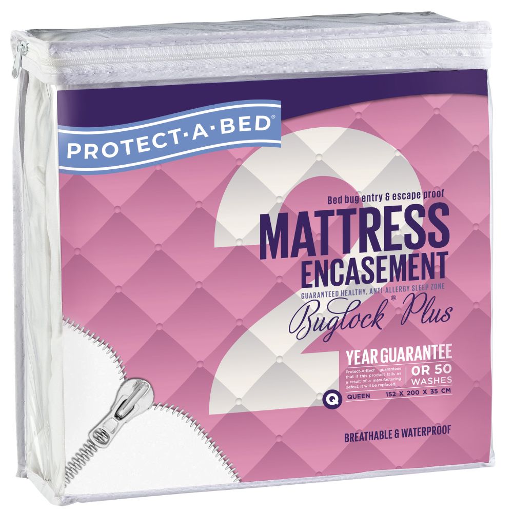 Buglock Plus 28cm depth Mattress Encasement
