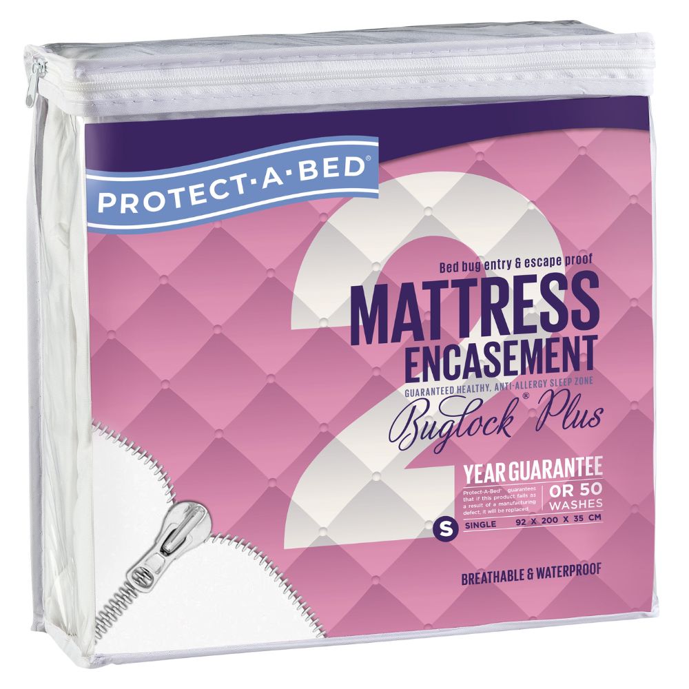 Buglock Plus 28cm depth Mattress Encasement