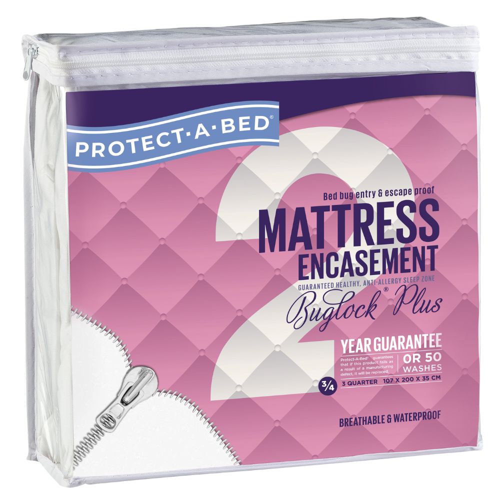 Buglock Plus 35cm depth Mattress Encasement