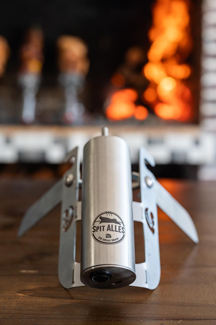 SpitAlles Motor and Stand