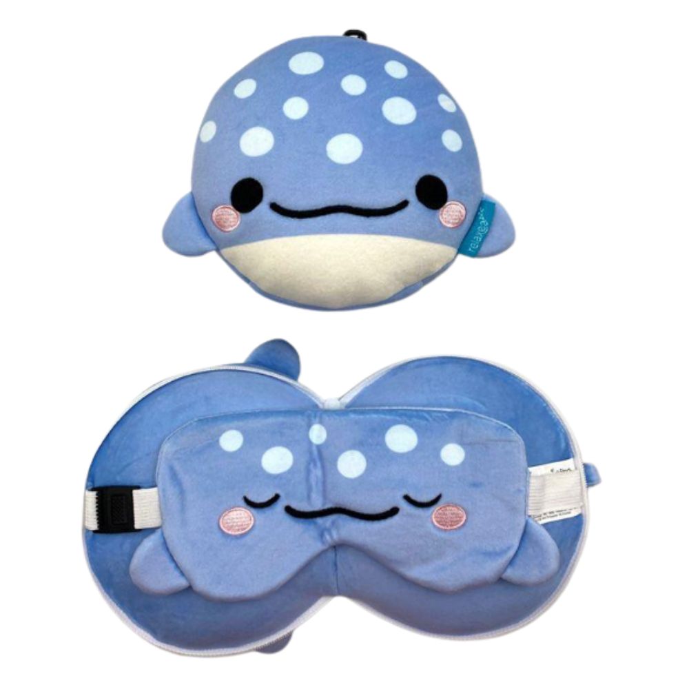 Relaxeazz Round Plush Travel Pillow