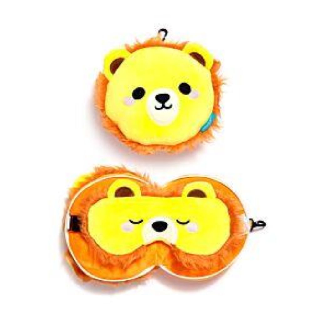 Relaxeazz Round Plush Travel Pillow