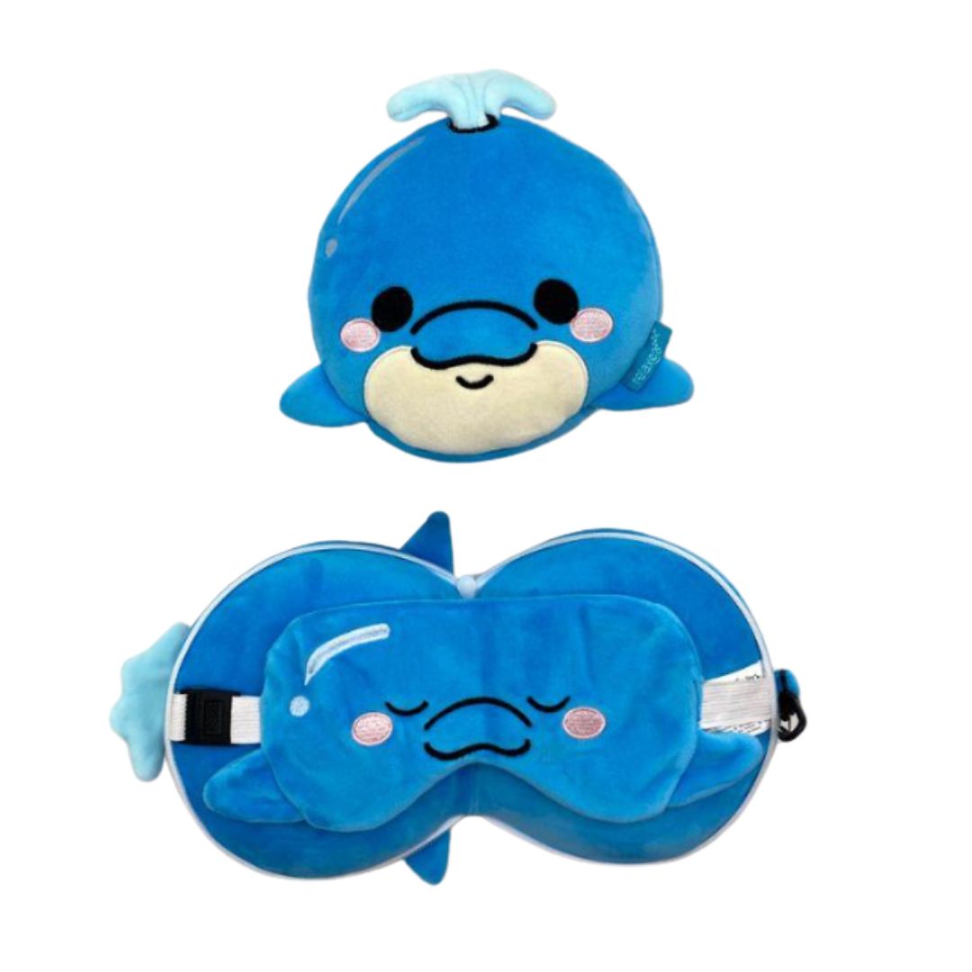 Relaxeazz Round Plush Travel Pillow