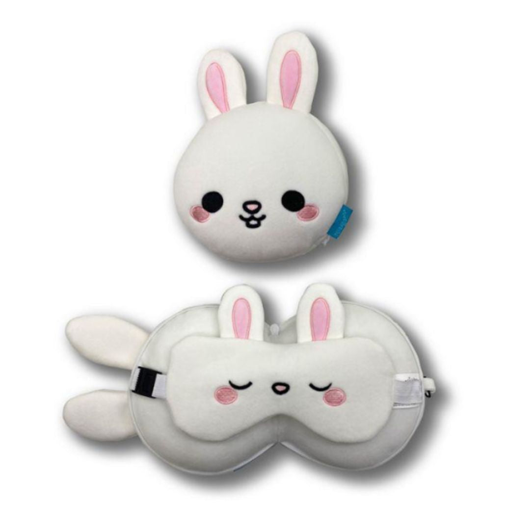 Relaxeazz Round Plush Travel Pillow