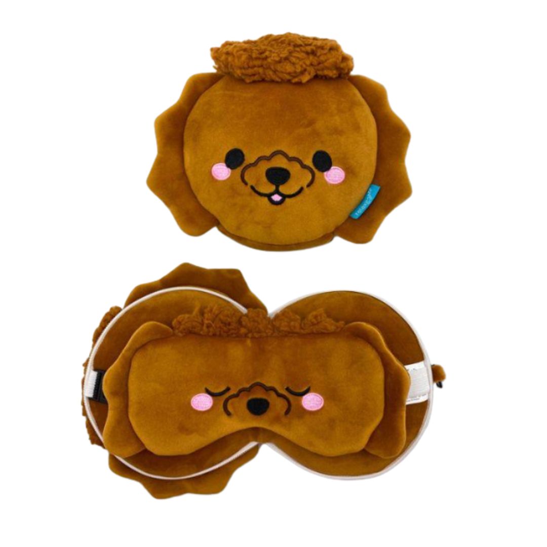 Relaxeazz Round Plush Travel Pillow